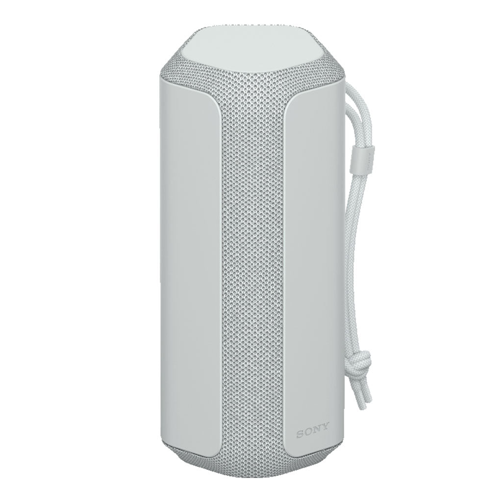 A Photo Of Sony SRS-XE200 Portable Bluetooth Speaker – White | Waterproof, Dustproof, Shockproof with Wide Sound Coverage