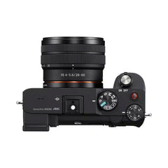A Photo Of Sony a7C Mirrorless Camera with 28-60mm Lens Kit - Black, Full-Frame CMOS, 24.2MP
