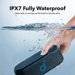 A Photo Of Anker Soundcore Select 3 Black – 16W Bluetooth Speaker with BassUp™, 20-Hour Battery, and IPX7 Waterproofing