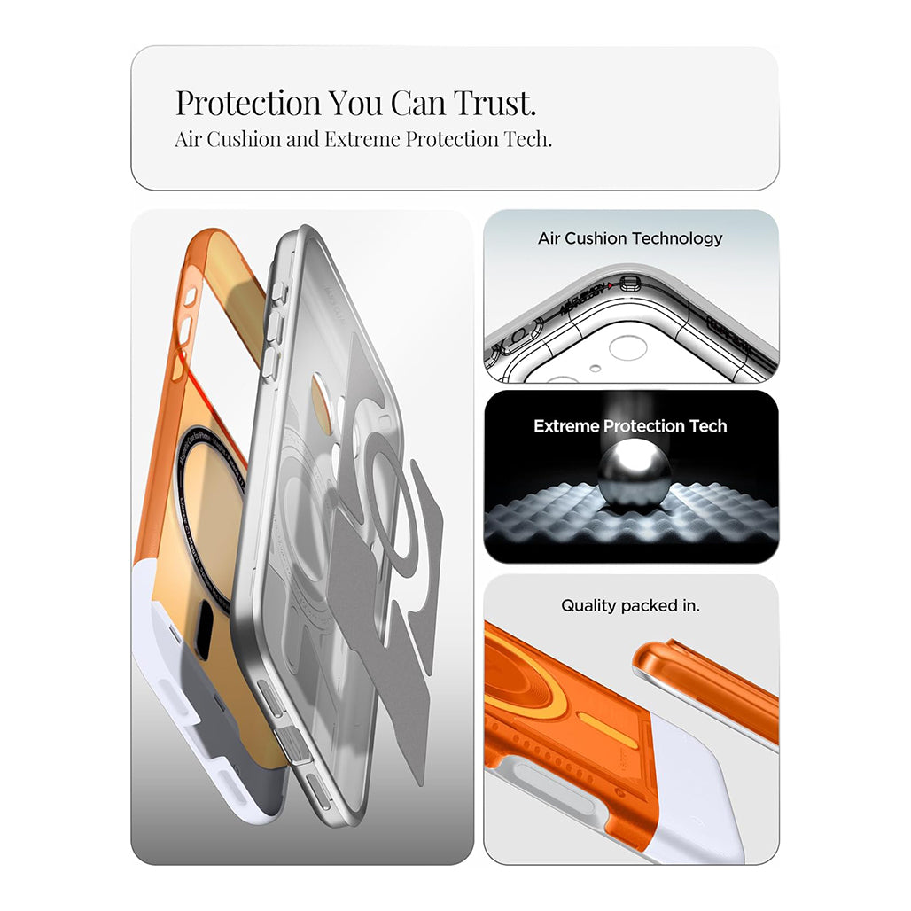 A Photo Of Spigen Classic C1 MagFit - iPhone 17 Pro Max Case