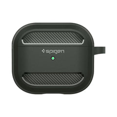 A Photo Of Spigen Rugged Armor Case for AirPods 3rd Gen - Military Green - ASD01979