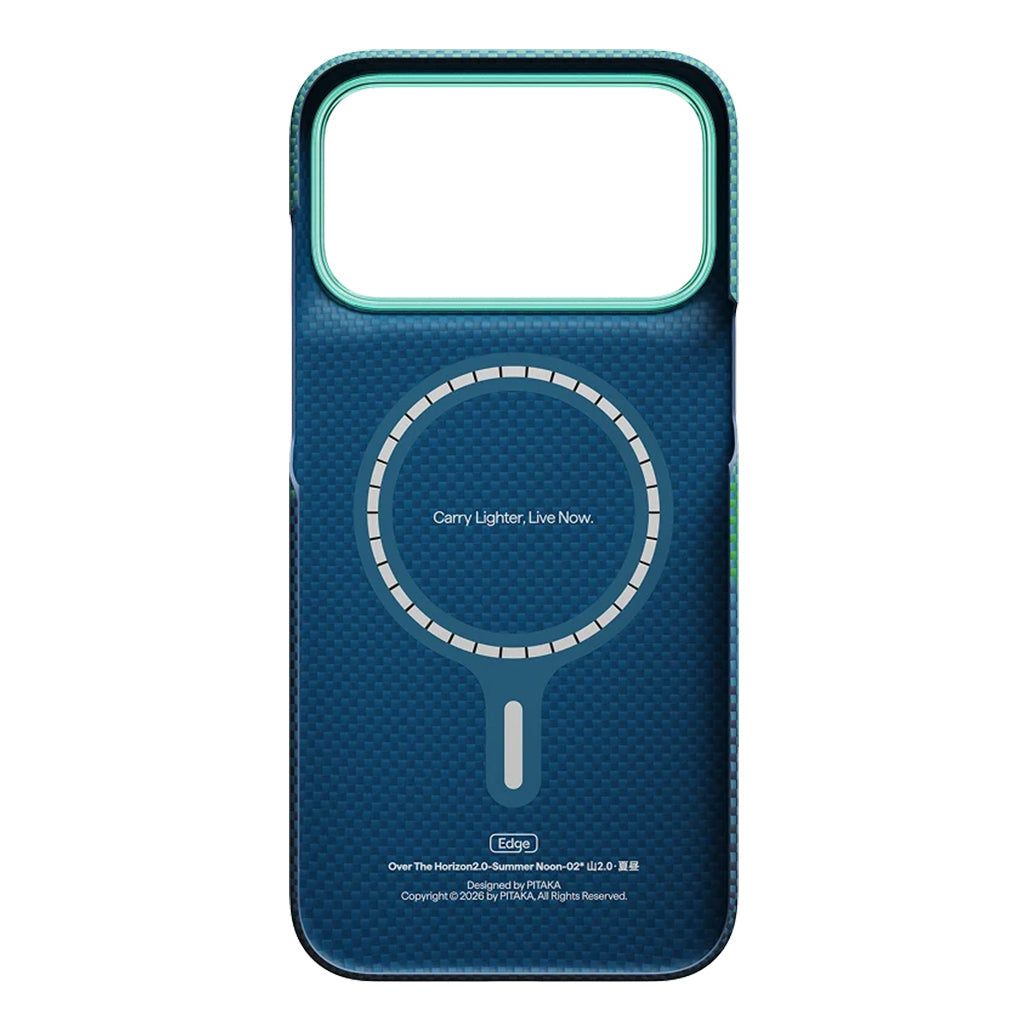 A Photo Of Pitaka Edge Case for iPhone 18 Pro / iPhone 18 Pro Max – Ultra-Thin Aramid Fiber MagSafe Case