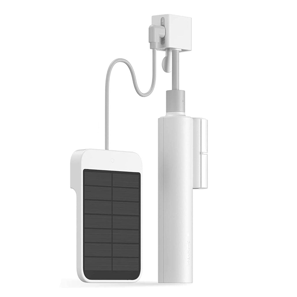 A Photo Of SwitchBot Blind Tilt with Solar Panel | Smart Blind Controller with 2000mAh Solar Power