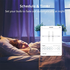 A Photo Of SwitchBot Color Bulb E27 | Smart Light Bulb with 16 Million Colors, Voice & App Control, Timers, Music Mode