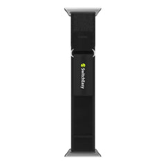 A Photo Of SwitchEasy Flex Woven Nylon Apple Watch Loop 38mm/40mm/41mm - Black