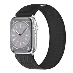 A Photo Of SwitchEasy Flex Woven Nylon Apple Watch Loop 38mm/40mm/41mm - Black