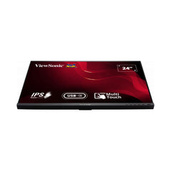 A Photo Of ViewSonic TD2455 24” Touch Monitor - Full HD, USB Type-C, Ergonomic Stand, and Advanced Touch Technology