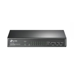 A Photo Of TP-Link TL-SF1009P 9-Port 10/100Mbps Desktop Switch with 8-Port PoE+ | 65W Budget, Extend Mode, Priority Mode