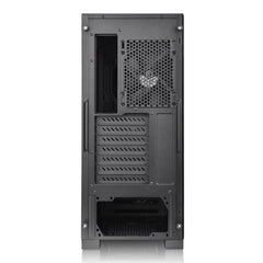A Photo Of Thermaltake H330 Tempered Glass Mid-Tower Chassis – Sleek Black Design, Superior Cooling, and Versatile Expansion