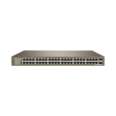 A Photo Of Tenda TEG1050F 48-Port Gigabit Unmanaged Switch + 2 SFP Slots – High-Density Rack-Mount Ethernet