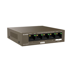 A Photo Of Tenda TEG1105PD 5-Port Gigabit PoE Switch – 4 PoE Out + PoE In, 30W Budget