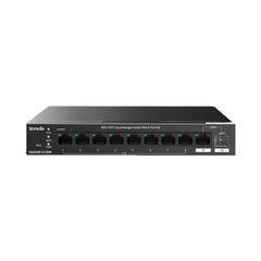A Photo Of Tenda TEG2210P-8-120W 10-Port Gigabit Cloud-Managed PoE Switch – 8 PoE Ports + SFP Uplink