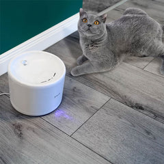A Photo Of Tellur Smart WiFi Pet Water Dispenser 2L with UV Sterilization – White