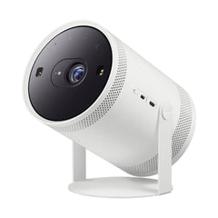 A Photo Of Samsung The Freestyle 2nd Gen Projector with Gaming Hub - Portable Smart Projector with 360° Sound, Auto Focus, and Full HD