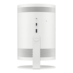 A Photo Of Samsung The Freestyle 2nd Gen Projector with Gaming Hub - Portable Smart Projector with 360° Sound, Auto Focus, and Full HD