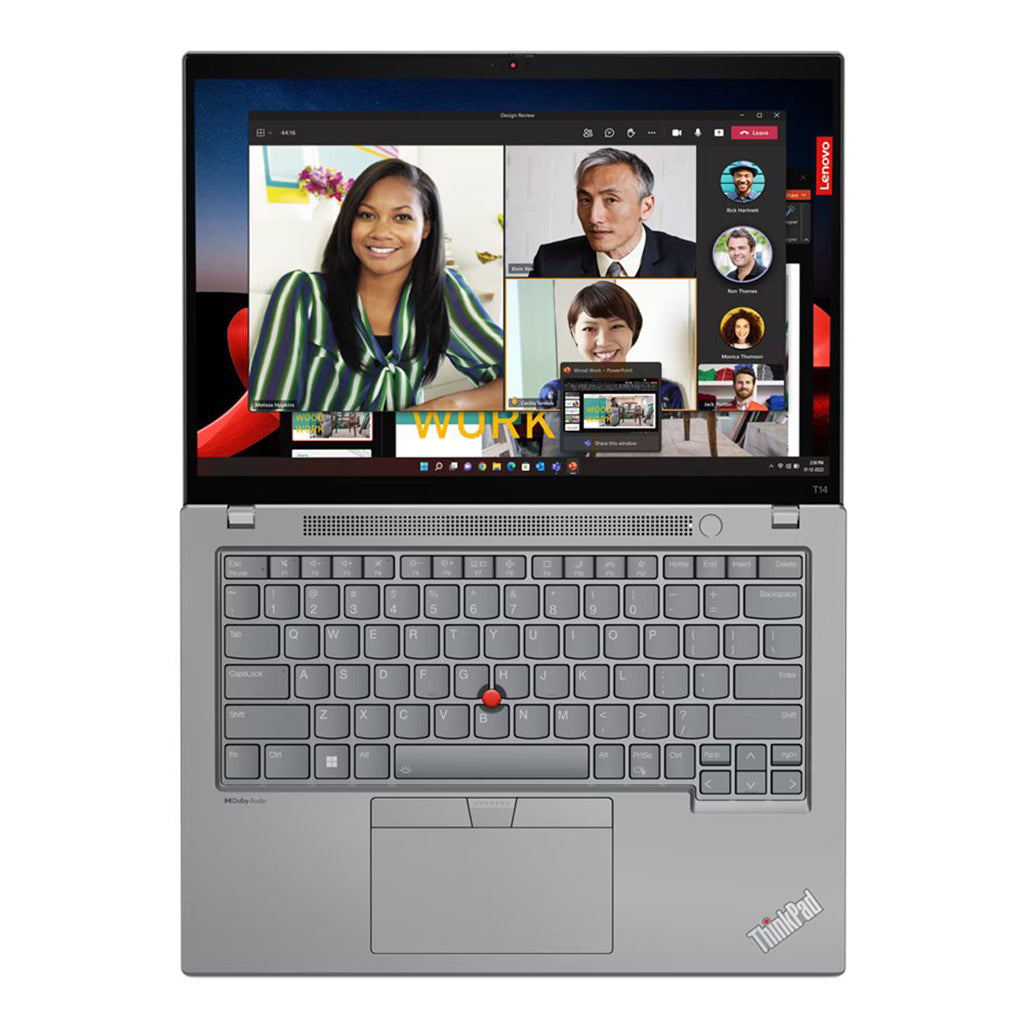 A Photo Of Lenovo ThinkPad T14 Gen 4 21HD002BUS - 14