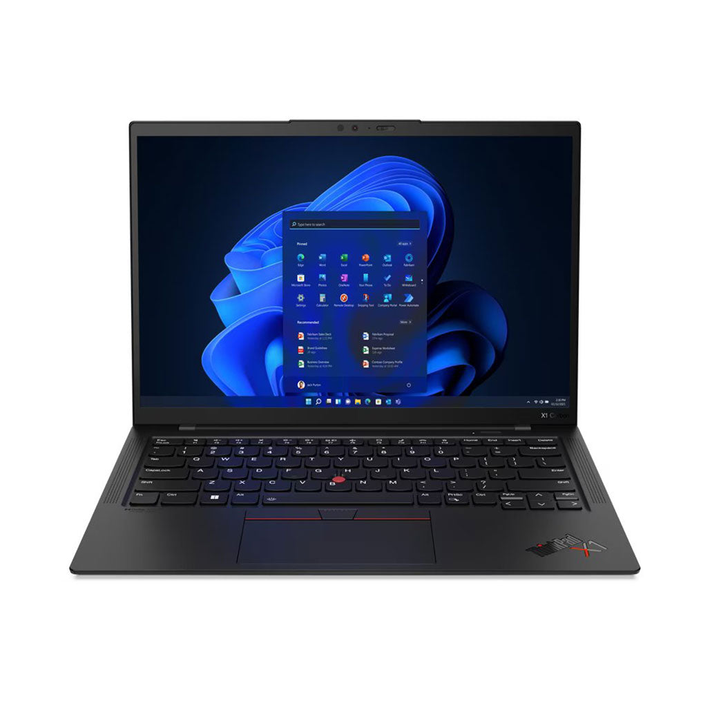 A Photo Of Lenovo ThinkPad X1 Carbon G10 21CB000BUS - 14 inch - Core i7-1260P - 16GB Ram - 512GB SSD - Intel Iris Xe