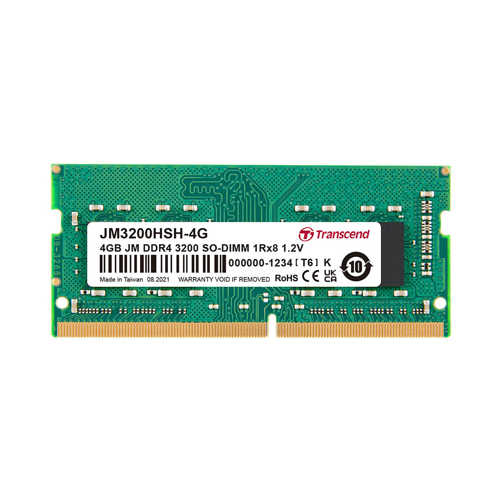 A Photo Of Transcend Memory Laptop DDR4 3200MHz