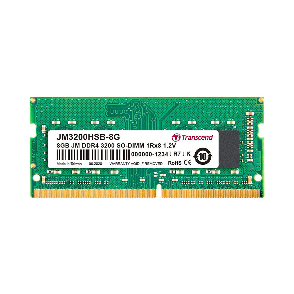 A Photo Of Transcend Memory Laptop DDR4 3200MHz