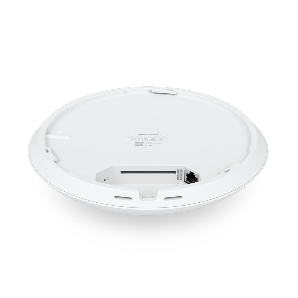 A Photo Of Ubiquiti UniFi U7 Pro Max Tri-Band Wi-Fi 7 Access Point | High-Capacity 2.5GbE PoE+ Mesh System