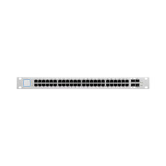 A Photo Of Ubiquiti PoE Switch 48-Port GbE, PoE+ and 24V Passive PoE with 1G & 10G SFP Ports
