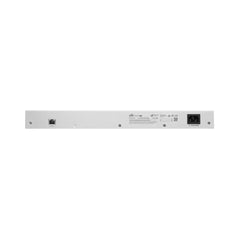 A Photo Of Ubiquiti PoE Switch 48-Port GbE, PoE+ and 24V Passive PoE with 1G & 10G SFP Ports | High-Performance Network Switch