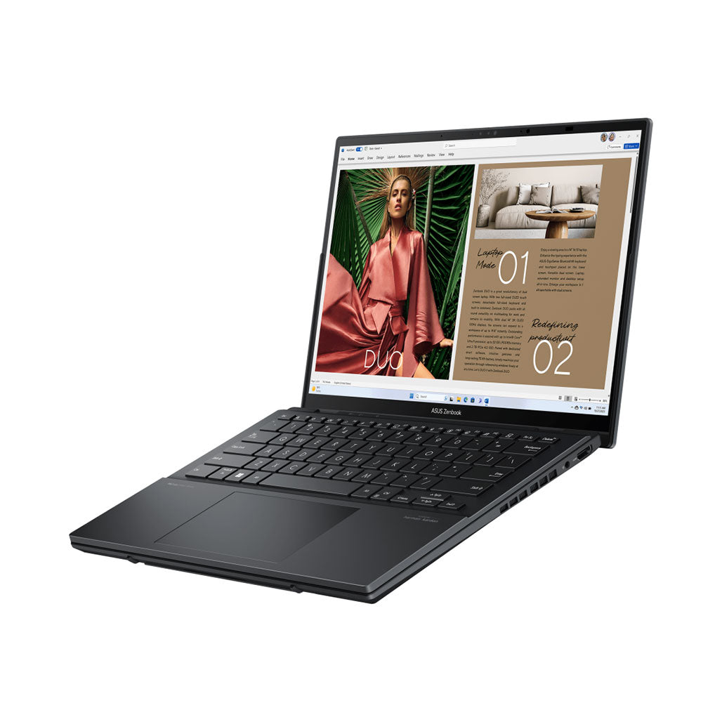 A Photo Of Asus Zenbook Duo OLED UX8406CA-PZ005W - Dual 14