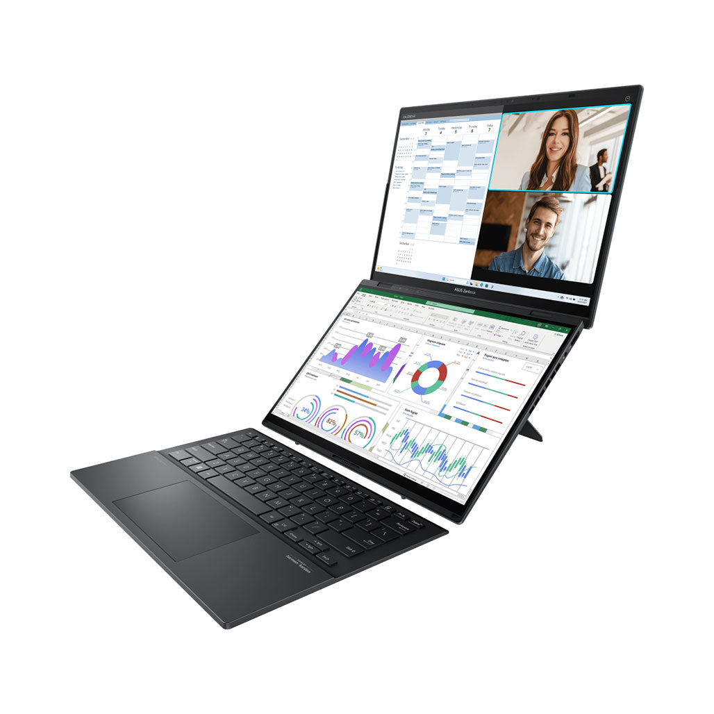 A Photo Of Asus Zenbook Duo OLED UX8406CA-PZ005W - Dual 14