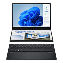 Asus Zenbook Duo OLED UX8406CA-PZ005W - Dual 14" Touchscreen - Core Ultra 9 285H - 32GB Ram - 2TB SSD - Intel ARC Graphics - 2 Years Warranty