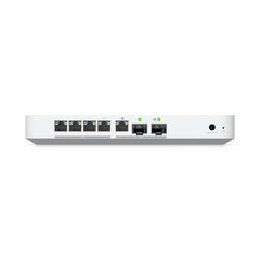 A Photo Of Ubiquiti UXG-Fiber Gateway Fiber – Desktop 10G Gateway with 4 × 2.5 GbE Switch & 5 Gbps Routing