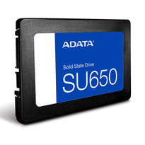 ADATA Ultimate SU650 512GB Internal SSD - High-Speed 3D NAND Flash, SLC Caching, Advanced Error Correction