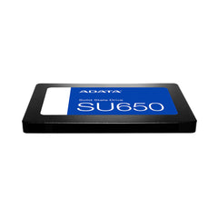 A Photo Of ADATA Ultimate SU650 256GB Internal SSD - High-Speed 3D NAND Flash, SLC Caching, Advanced Error Correction