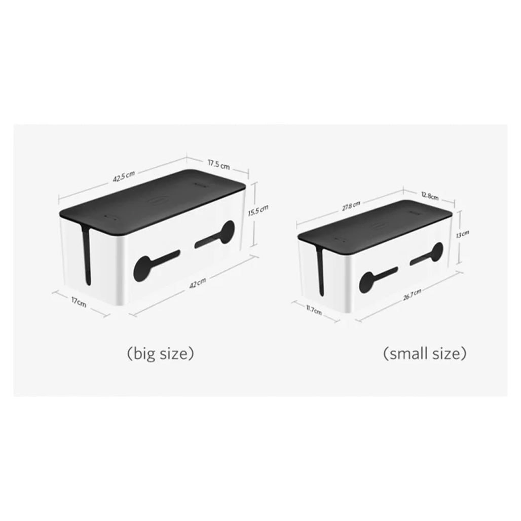 A Photo Of UGreen Universal Cable Management Box – High-Strength ABS Plastic, Fire-Resistant, Elegant Design