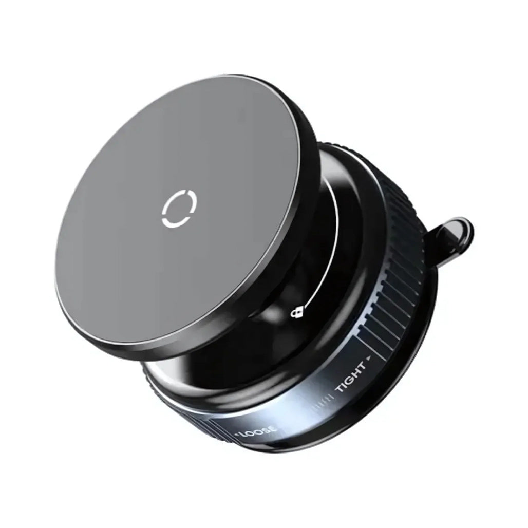 A Photo Of Magnetic Wireless Car Charger Mount K007S – Vacuum Suction & One-Handed Operation
