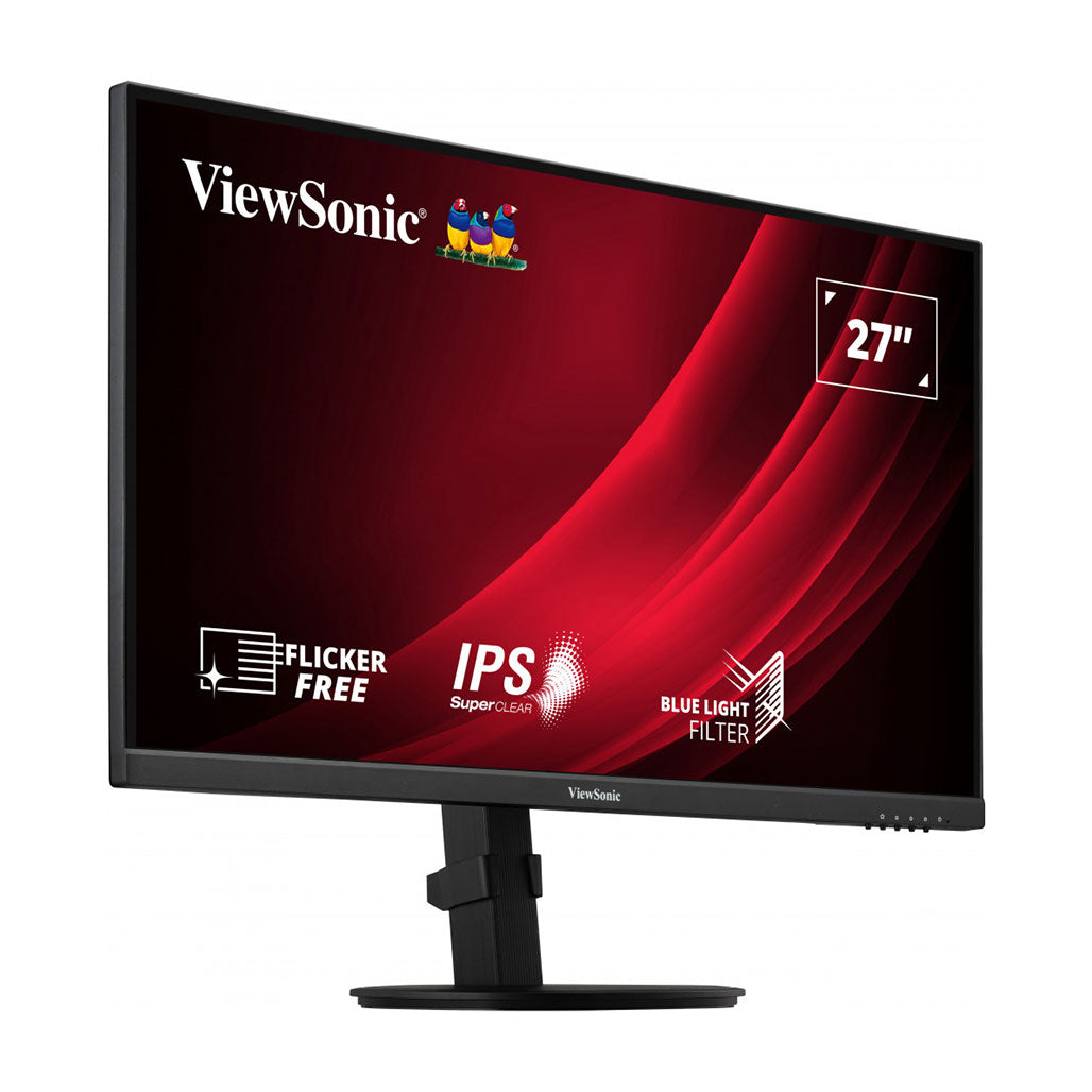 A Photo Of ViewSonic VG2709-MHU 27” Full HD USB-C Monitor with Dual Speakers and Advanced Ergonomics