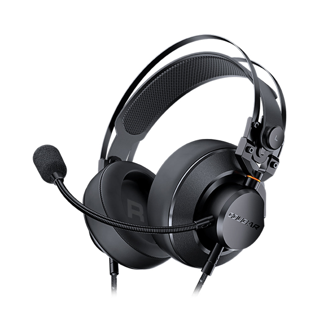 A Photo Of Cougar VM410 Gaming Headset | Premium Audio & Advanced Comfort