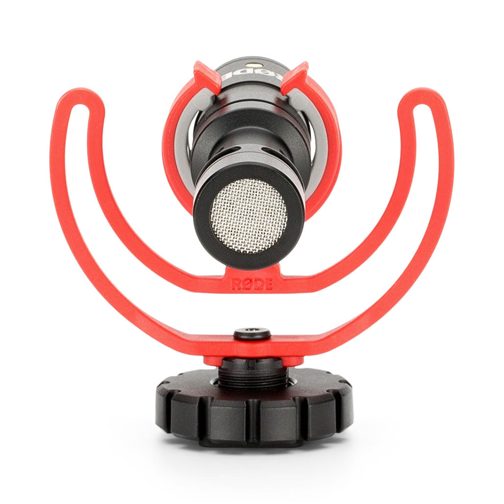 A Photo Of Rode VideoMicro Compact On-Camera Microphone with Furry Windshield