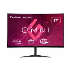 A Photo Of ViewSonic VX2719-PC-MHD 27-Inch FHD Curved Gaming Monitor – 240Hz Refresh Rate, 1ms Response Time