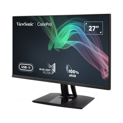 A Photo Of ViewSonic VP2756-2K 27-Inch 2K QHD Monitor with 100% sRGB and USB-C Connectivity