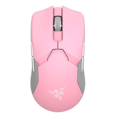 A Photo Of Razer Viper Ultimate & Wired Mouse Dock Quartz - Wireless Gaming Mouse with 20000 DPI Optical Sensor, Razer HyperSpeed Wireless, Chroma RGB