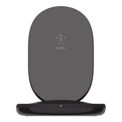 A Photo Of Belkin BoostCharge 15W Wireless Charging Stand with QC 3.0 24W Wall Charger – Fast, Convenient, and Qi-Certified