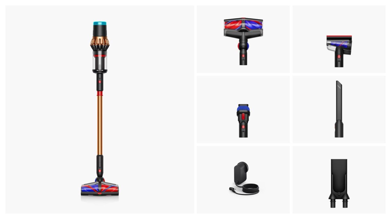 A Photo Of Dyson V16 Piston Animal Submarine™ Cordless Vacuum Cleaner (Black/Copper)