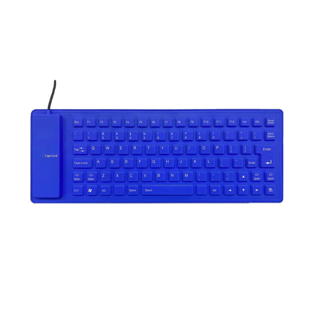 A Photo Of Flexible Wired keyboard