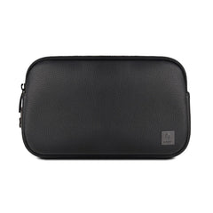 A Photo Of WiWU Alpha Anti-Theft PU Leather Clutch Bag with Coded Lock – Slim Laptop Sleeve for MacBook & Accessories – Black