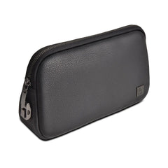 A Photo Of WiWU Alpha Anti-Theft PU Leather Clutch Bag with Coded Lock – Slim Laptop Sleeve for MacBook & Accessories – Black