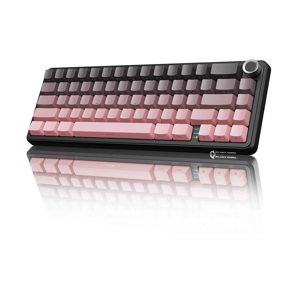 A Photo Of Attack Shark X66 Wireless Mechanical Gaming Keyboard
