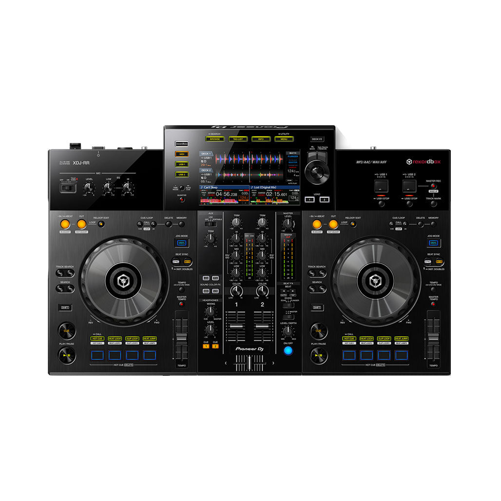 A Photo Of Pioneer XDJ-RR - Compact 2-Channel All-in-One DJ System with Performance Features
