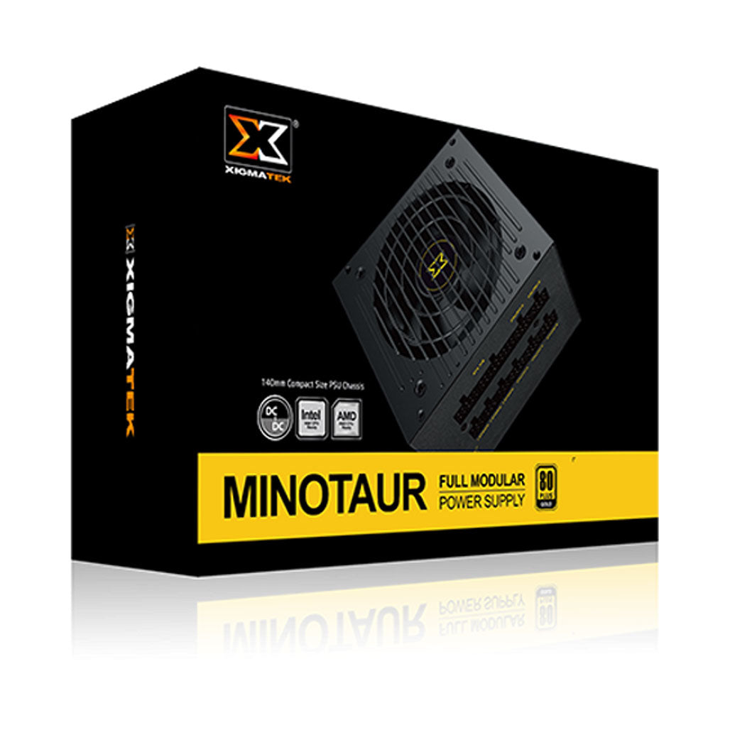 A Photo Of Xigmatek EN47109 - Minotaur 1000W Full Range 80PLUS GOLD Full Modular Power Supply