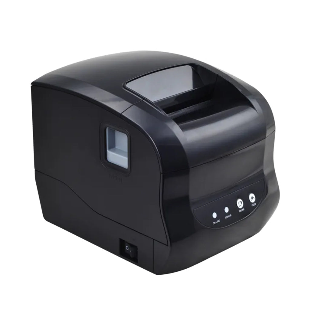 A Photo Of Xprinter XP-365B Thermal Barcode Label Printer | Direct Thermal Printing, High Speed, and Multiple Barcode Formats
