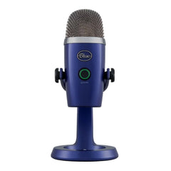 A Photo Of Logitech 988-000089 YETI NANO Premium Dual-Pattern USB Microphone with Blue VO!CE - Vivid Blue